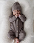 Zaya Romper | Chocolate Dream