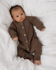 Zaya Romper | Chocolate Dream
