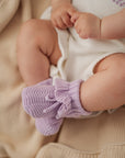 Baby Booties Lou | Lilac Haze