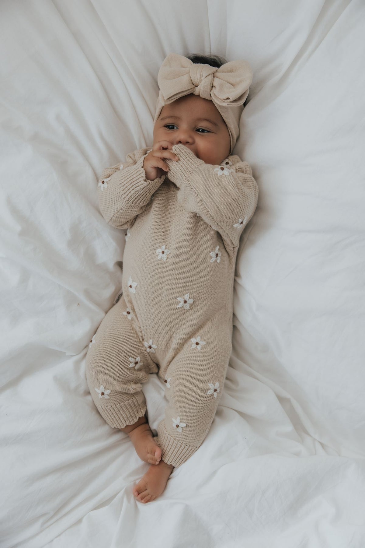 Maevi Romper | Vanilla