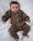 Zaya Romper | Chocolate Dream