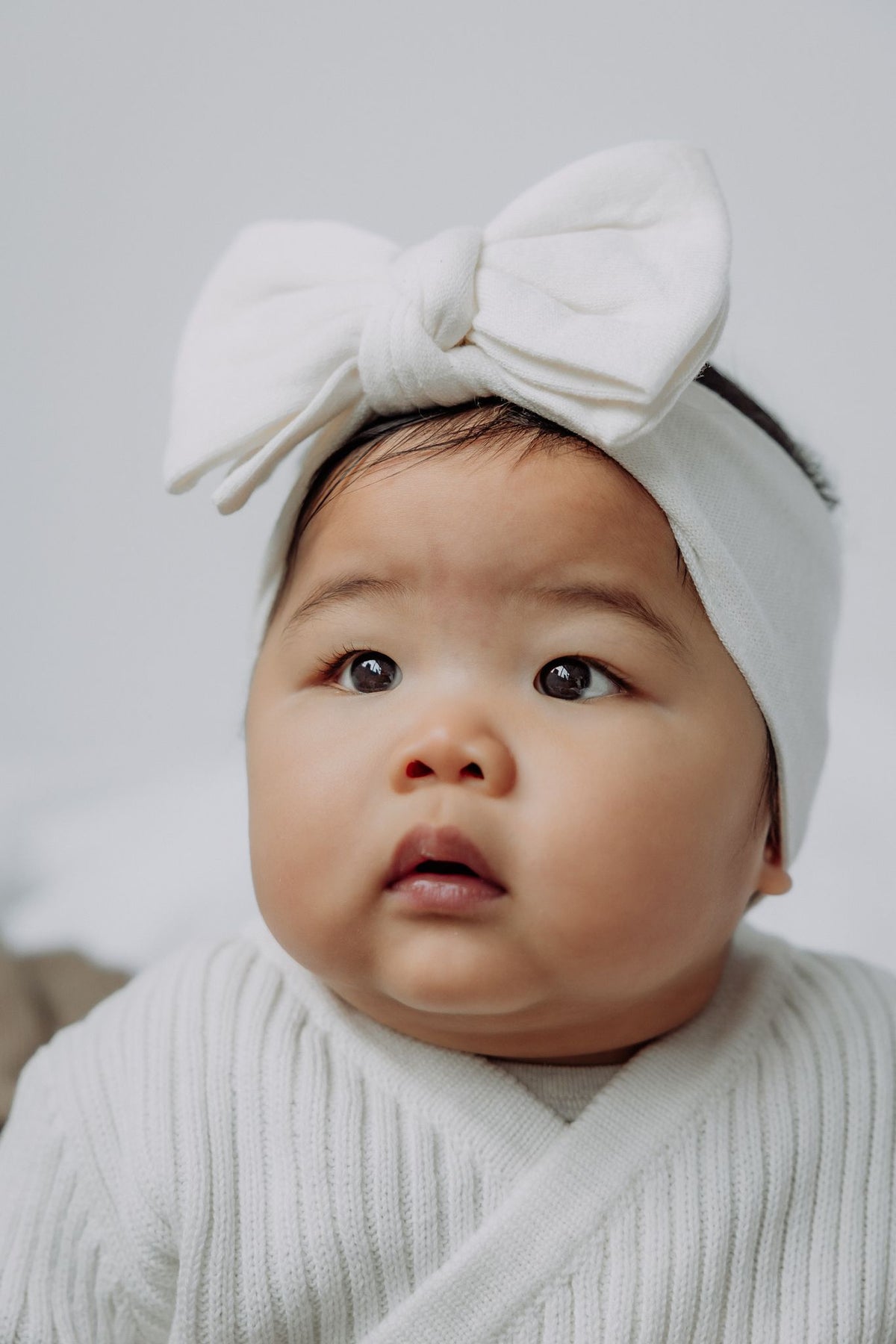 Hair band June | Milky White
