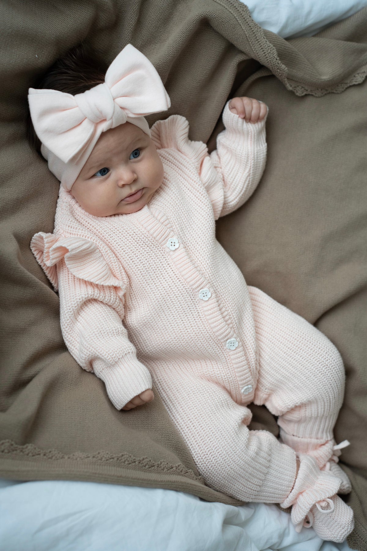 Nina Romper | Baby Blush
