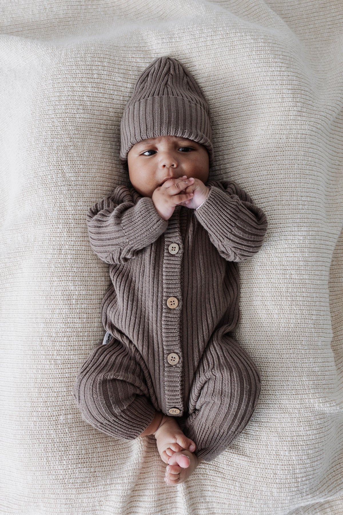 Zaya Romper | Chocolate Dream