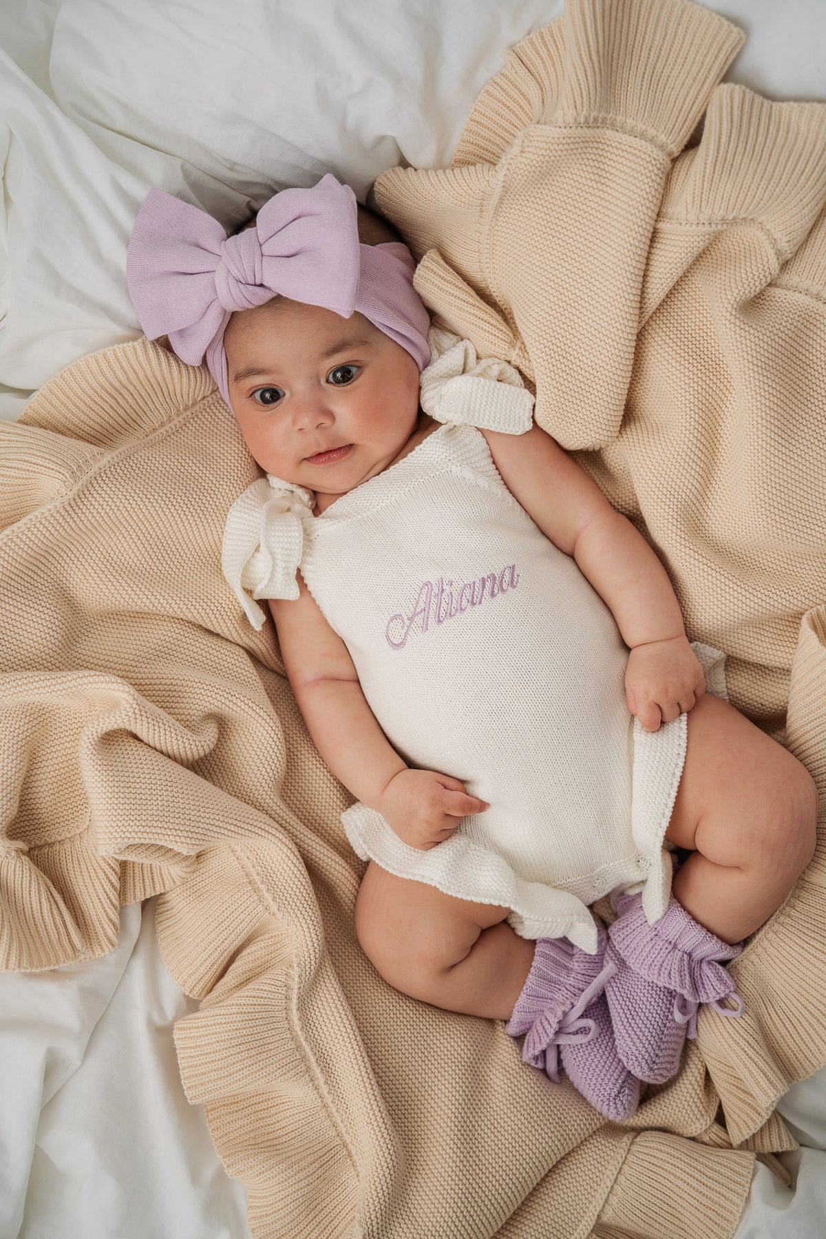 Baby Booties Lou | Lilac Haze