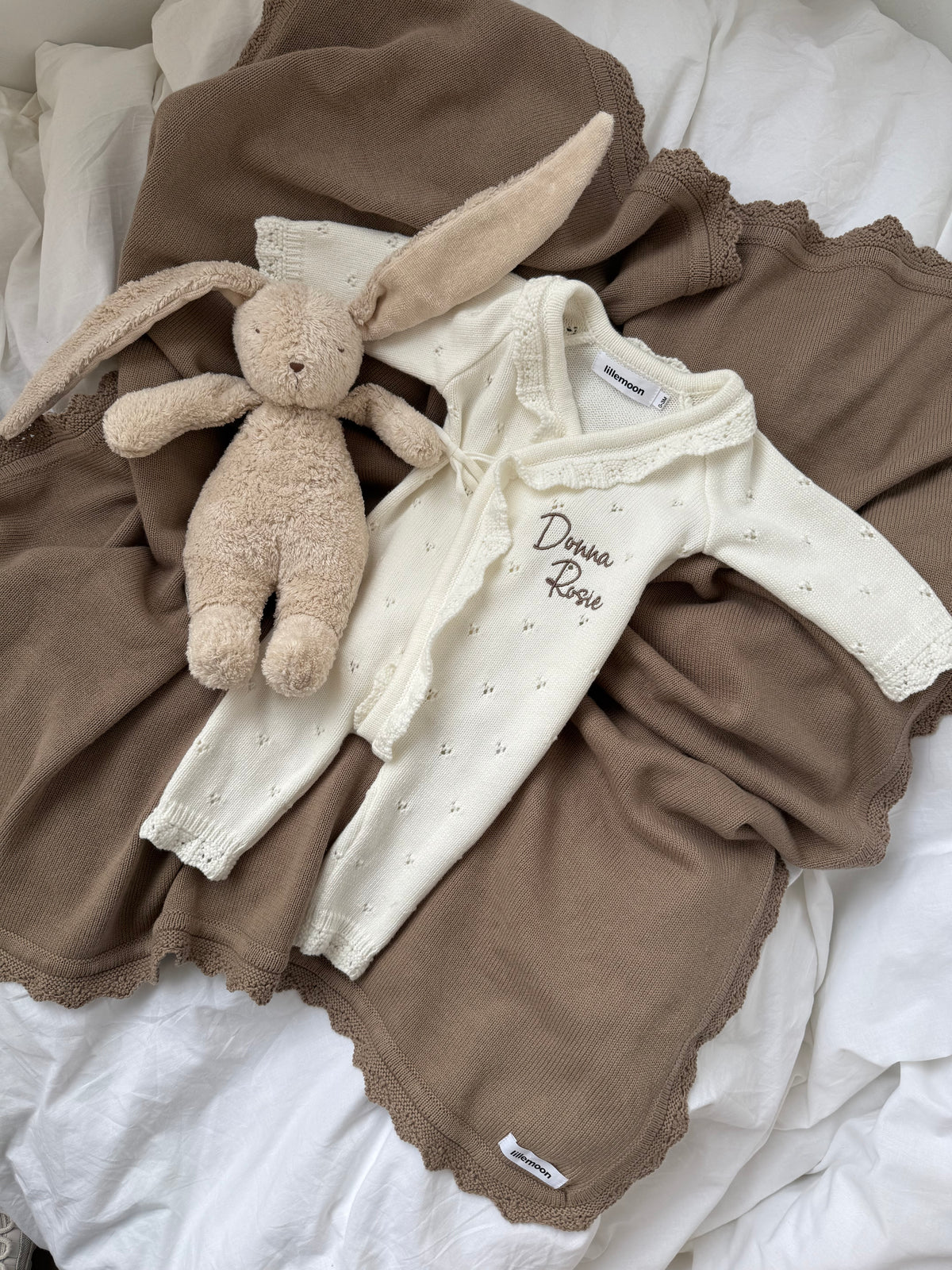 Chloé Romper | Milky White