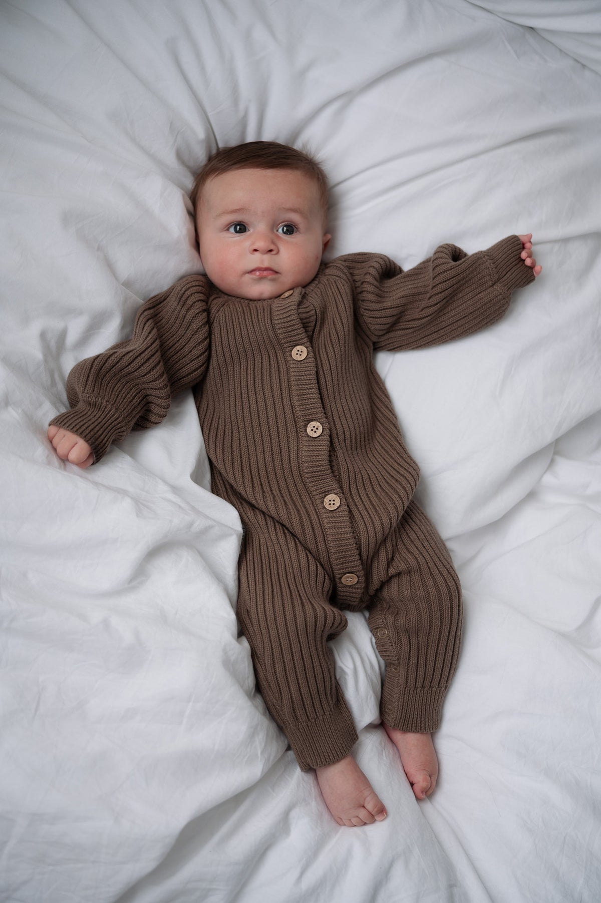 Zaya Romper | Chocolate Dream