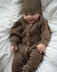 Zaya Romper | Chocolate Dream