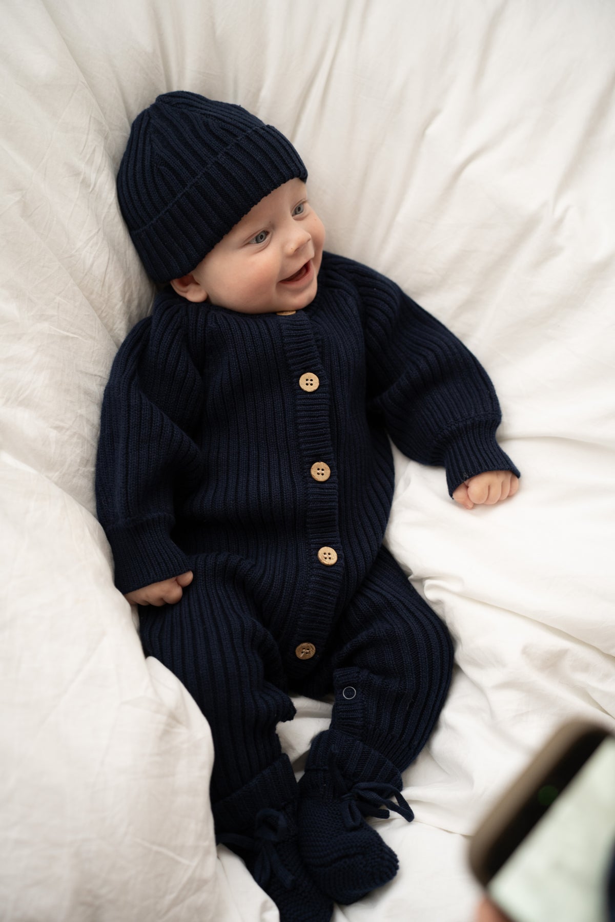 Zaya Romper | Midnight Blue