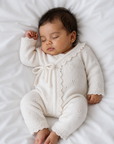 Chloé Romper | Milky White